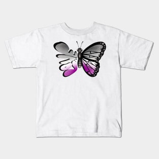 Ace Pride Butterfly Kids T-Shirt